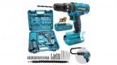 ANS1069 Сет ударна акумулаторска дупчалка 24V со 2 батерии (27 дела)